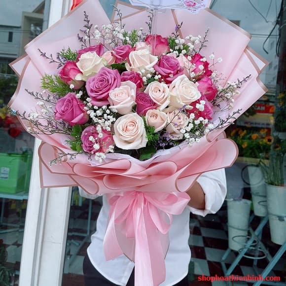 Giao Hoa Đẹp Valentine Ở Diễn Châu