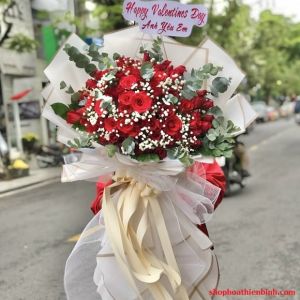 Điện Hoa Valentine 14-2 Tại Bình Chánh